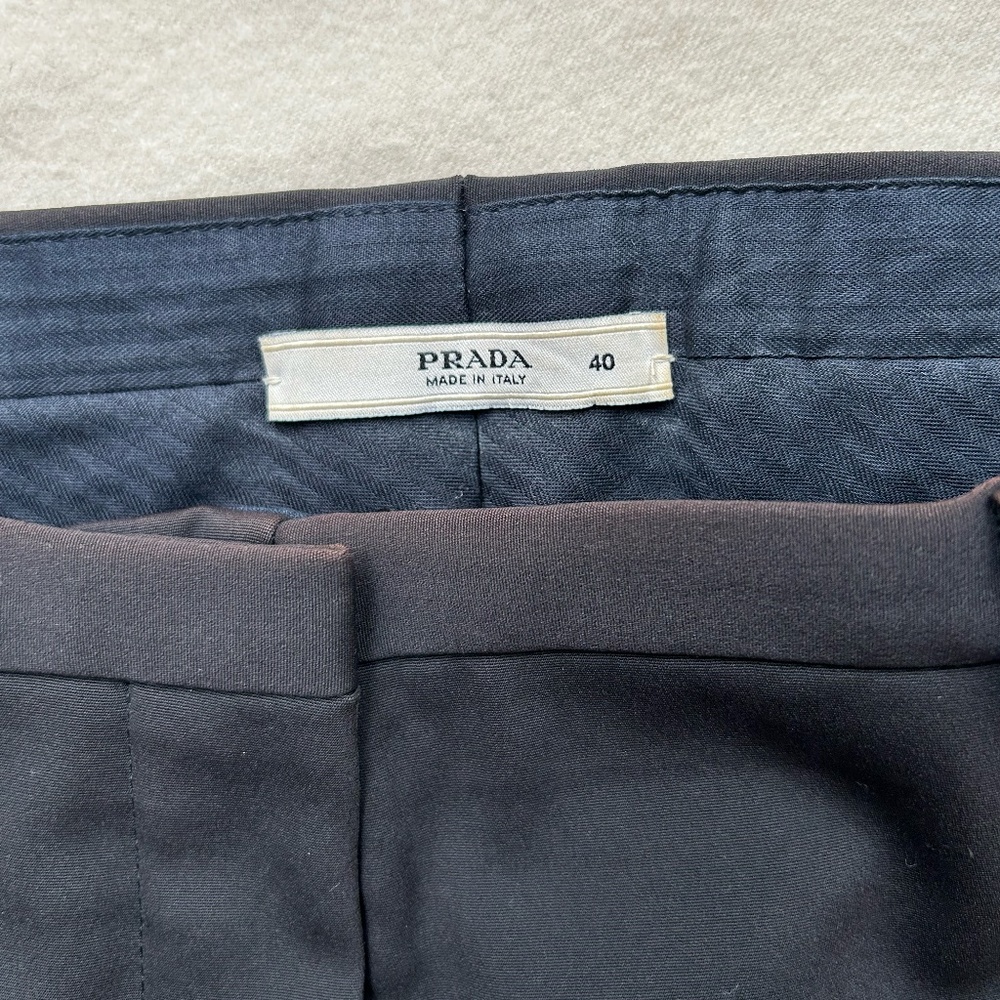 Prada Tech-Stretch Trouser — Black (IT 40 / US 6) - Picture 2 of 6